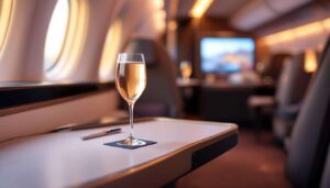 Air France sert désormais le pétillant sans alcool French Bloom en cabine La Première