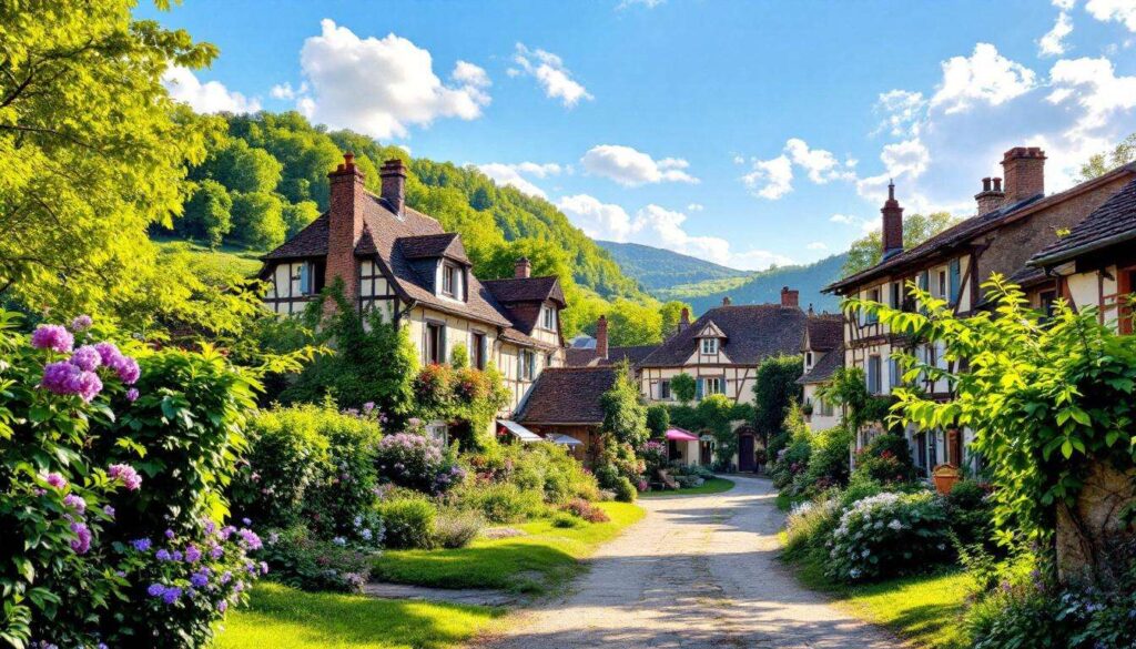 Aux abords du parc naturel du Haut-Jura, ce village discret charme les visiteurs
