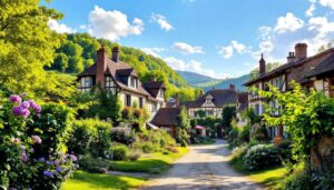 Aux abords du parc naturel du Haut-Jura, ce village discret charme les visiteurs