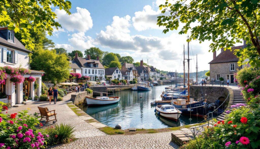 Ce petit port normand transforme sa tranquillité en piège à touristes irrésistible