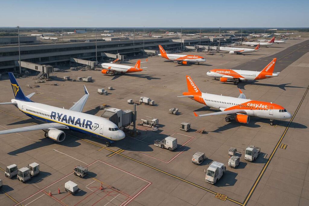 Eurocontrol : le trafic aérien européen dépasse son niveau d’avant-Covid -Ryanair, easyJet, Turkish en tête