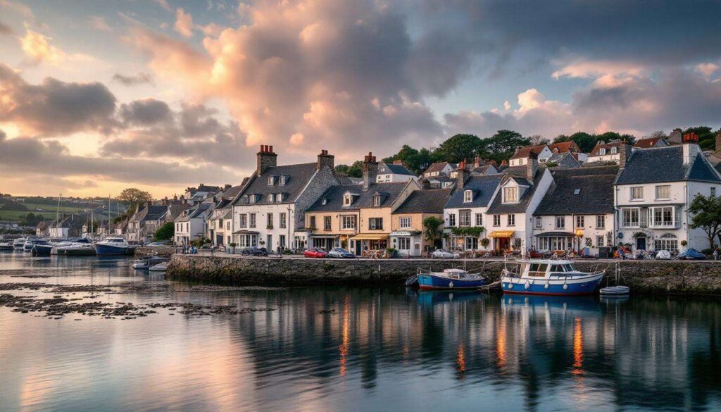 Le Morbihan abrite un plus beau village de France breton, un village de caractère au bord de l’eau (Saint-Cado, Morbihan)